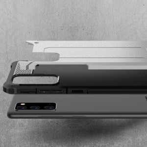 Husa pentru Samsung Galaxy Note 20 / Note 20 5G - Techsuit Hybrid Armor - Black - Img 4