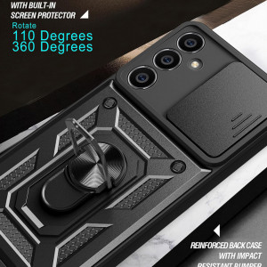 Husa pentru Samsung Galaxy S23 FE - Techsuit CamShield Series - Black - Img 7