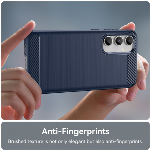 Husa pentru Samsung Galaxy S23 FE - Techsuit Carbon Silicone - Blue - Img 7