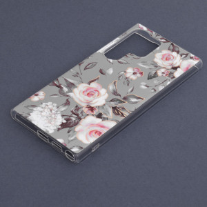 Husa pentru Samsung Galaxy S23 Ultra - Techsuit Marble Series - Bloom of Ruth Gray - Img 2