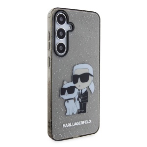 Husa pentru Samsung Galaxy S24 Plus - Karl Lagerfeld Hardcase Glitter (KLHCS24MHNKCTGK) - Karl&Choupette - Img 6