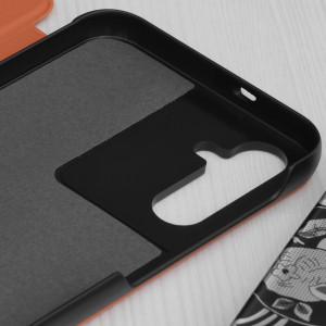 Husa pentru Samsung Galaxy S24 Plus - Techsuit eFold Series - Orange - Img 3