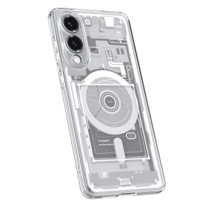 Husa pentru Samsung Galaxy S25 Edge - Spigen Ultra Hybrid Zero One MagSafe - White - Img 4