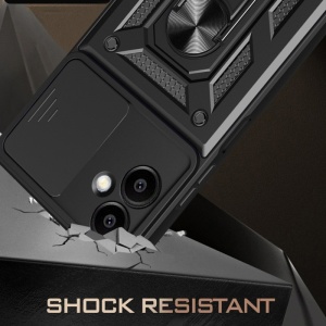 Husa pentru Samsung Galaxy S25 Edge - Techsuit CamShield Series - Black - Img 6