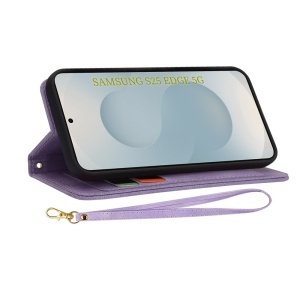 Husa pentru Samsung Galaxy S25 Edge - Techsuit FlipCraft - Mysterious Purple - Img 4