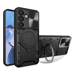 Husa pentru Samsung Galaxy S25 Plus - Techsuit CamGuard Pro - Black - Img 1