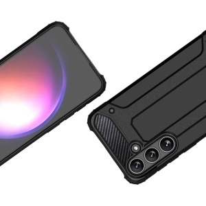 Husa pentru Samsung Galaxy S25 Plus - Techsuit Hybrid Armor - Black - Img 6