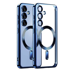 Husa pentru Samsung Galaxy S25 - Techsuit Luxury Crystal MagSafe - Deep Blue