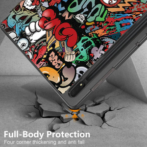 Husa pentru Samsung Galaxy Tab S8 Ultra - Techsuit FoldPro - Urban Vibe - Img 7