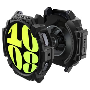 Husa pentru Samsung Galaxy Watch7Â 44mm - Spigen Rugged Armor - Black - Img 3