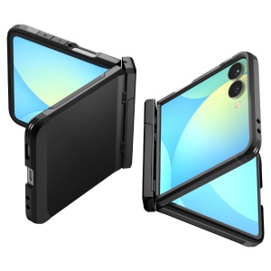 Husa pentru Samsung Galaxy Z Flip7 - Spigen Tough Armor Pro MagSafe - Black - Img 6