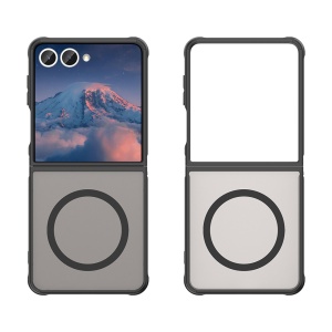 Husa pentru Samsung Galaxy Z Flip7 - Techsuit HaloFrost II MagSafe - Black - Img 2