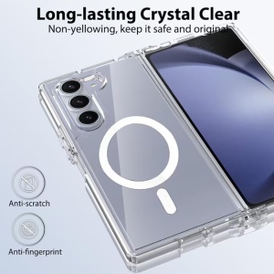 Husa pentru Samsung Galaxy Z Fold6 - Techsuit MagSafe Pro - Transparent - Img 7