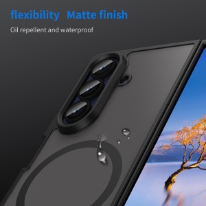 Husa pentru Samsung Galaxy Z Fold7 - Techsuit HaloFrost II MagSafe - Black - Img 6