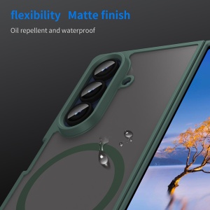 Husa pentru Samsung Galaxy Z Fold7 - Techsuit HaloFrost II MagSafe - Green - Img 6