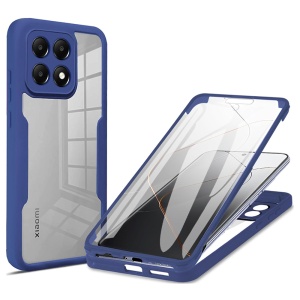Husa pentru Xiaomi 14T Pro + Folie - Techsuit ColorVerse 360 Series - Blue - Img 1