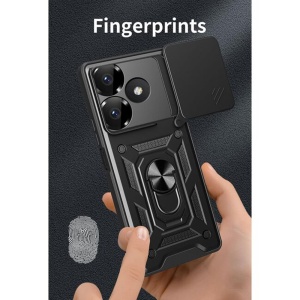 Husa pentru Xiaomi Redmi 13 / Poco M6 4G - Techsuit CamShield Series - Black - Img 12