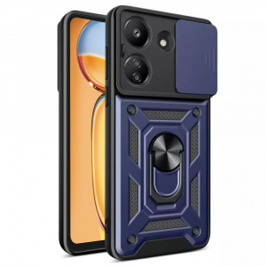 Husa pentru Xiaomi Redmi 13C 4G / Poco C65 - Techsuit CamShield Series - Blue - Img 6