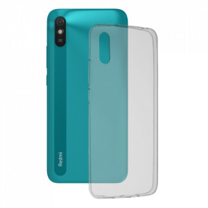 Husa pentru Xiaomi Redmi 9A / Redmi 9AT - Techsuit Clear Silicone - Transparenta - Img 1