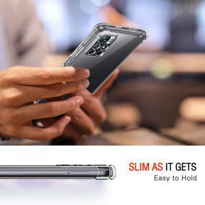 Husa pentru Xiaomi Redmi Note 11 / Note 11S - Techsuit Shockproof Clear Silicone - Clear - Img 2