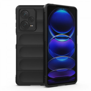 Husa pentru Xiaomi Redmi Note 12 Pro 5G - Techsuit Magic Shield - Black - Img 2