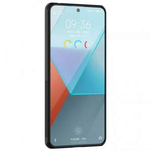 Husa pentru Xiaomi Redmi Note 13 Pro 5G / Poco X6 - Nillkin Super Frosted Shield Pro - Black - Img 6