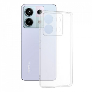 Husa pentru Xiaomi Redmi Note 13 Pro 5G / Poco X6 - Techsuit Clear Silicone - Transparent - Img 1