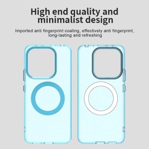 Husa pentru Xiaomi Redmi Note 14 5G - Techsuit CandyCase MagSafe - Blue - Img 3