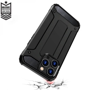 Husa pentru Xiaomi Redmi Note 14 5G - Techsuit Hybrid Armor - Black - Img 2
