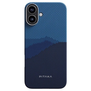 Husa Pitaka iPhone 16 MagEz Case 600D MagSafe Over the Horizon albastru
