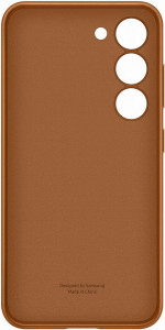 Husa Smart Leather Cover pentru Galaxy S23 Plus, EF-VS916LAEGWW, Camel - Img 4