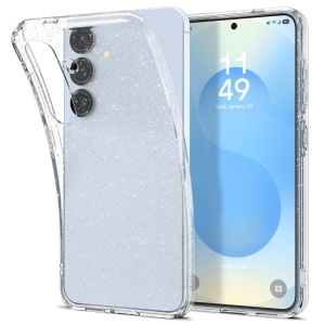 Huse pentru Samsung Galaxy S25 Plus - Spigen Liquid Crystal Glitter - Crystal Quartz - Img 1