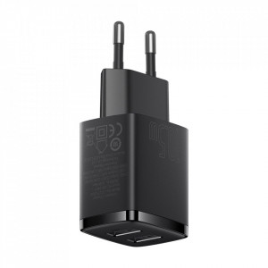 Incarcator retea Baseus Compact, 10.5W, 2x USB-A