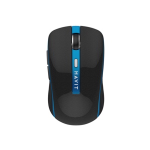 Mouse Fara Fir 2.4G, 1000/1200/1600 DPI - Havit (MS951GT) - Black / Blue