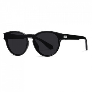 Ochelari de Soare - Techsuit (TR7545) - Bright Black / Grey - Img 1
