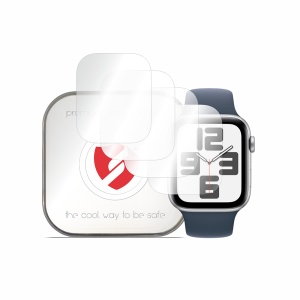 [Pachet 4x] Folie regenerabila premium Apple Watch 4 / 5 / 6 / SE / SE 2 / 7 / 8 / 9 (44mm / 45mm) - Smart Protection Classic - Clear
