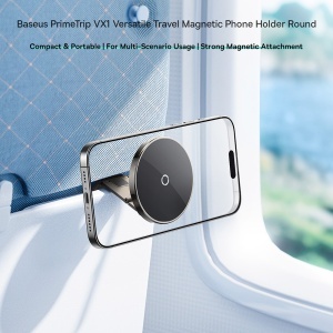 Suport Masina cu Magnet - Baseus PrimeTrip VX1 Versatile (C4016900C123-00) - Black - Img 8