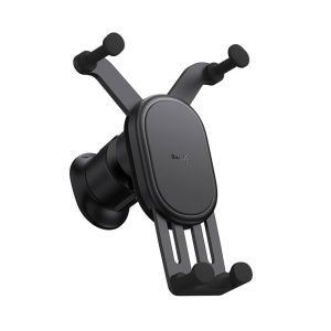 Suport pentru Grila de Ventilatie cu Incarcator Inductiv - Baseus Pro (SUWX030001) - Black - Img 2