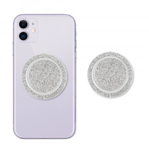 Suport Rotund pentru Telefon - Techsuit (MPR1) - Silver - Img 1