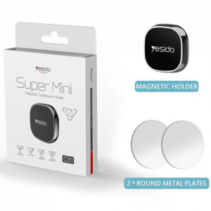 Suport Telefon Auto Magnetic pentru Bord - Yesido (C81) - Space Gray - Img 7