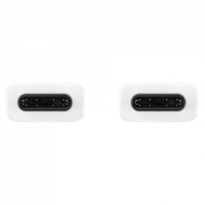 Cablu Type-C la Type-C, Super Fast Charging, 100W, 1m - Samsung (EP-DG977BWE) - White (Bulk Packing) - Img 3
