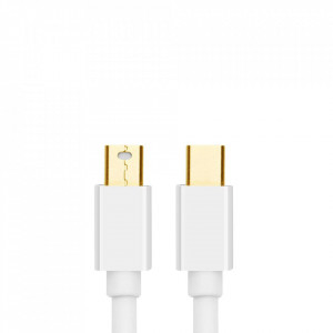 Cablu Video Mini DisplayPort la Mini DispalyPort 4k@60Hz, 2m - Ugreen (10429) - White - Img 4