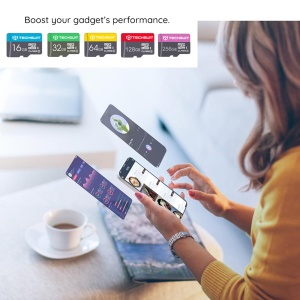 Card de Memorie MicroSDHC 256GB - Techsuit THCM27 (THCM27256) - Purple - Img 5