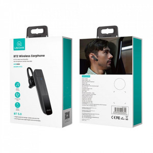 Casca Bluetooth 5.0 cu Microfon, Noise-Cancelling - Usams (BHUBT201) - Black - Img 7