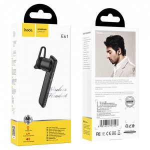 Casca Bluetooth cu Microfon - Hoco (E61) - Black - Img 7
