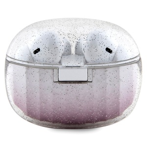 Casti True Wireless, Bluetooth 5.3, IPX4, Type-C - Guess (GUTWSHDGKEEP) - Glitter Pink Gradient - Img 3