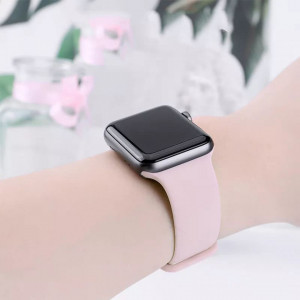 Curea pentru Apple Watch 1/2/3/4/5/6/7/8/9/10/SE/SE 2 (38/40/41/42mm) - Techsuit Watchband (W031) - Purple - Img 3