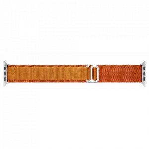 Curea pentru Apple Watch 1/2/3/4/5/6/7/8/9/10/SE/SE 2 (38/40/41/42mm) - Techsuit Watchband (W037) - Orange - Img 3