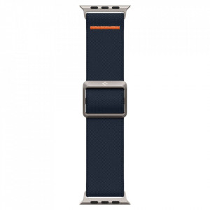 Curea pentru Apple Watch 1/2/3/4/5/6/7/8/9/10/SE/SE 2/Ultra/Ultra 2 (42/44/45/46/49mm) - Spigen Fit Lite Ultra - Navy - Img 4