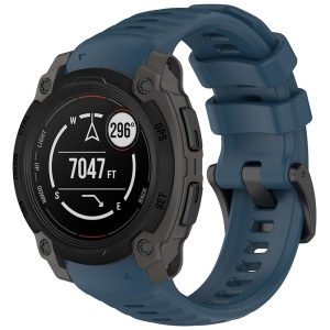 Curea pentru Garmin Instinct E 40mm - Techsuit Watchband 22mm (W076) - Navy Blue - Img 1